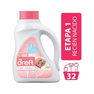 Detergente Concentrado Para Bebes Etapa 1 1.36lts Dreft